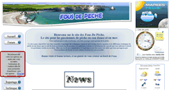 Desktop Screenshot of fousdepeche.fr